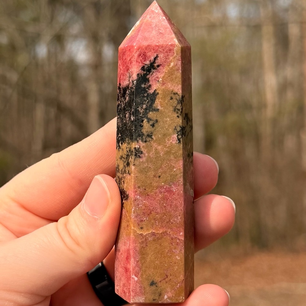 NEW! Rhodonite Tower - Picture 2 of 4
